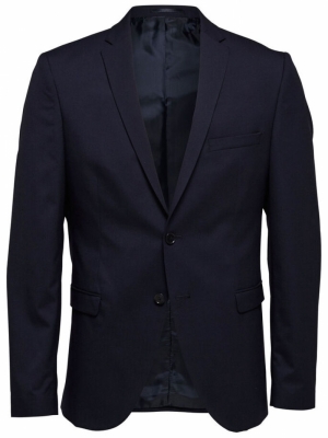 SLHSLIM-MYLOLOGAN NAVY BLAZER