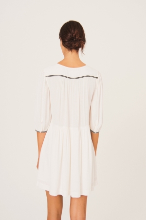 ROBE ALMA ECRU