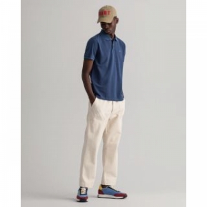 SUNFADED PIQUE PERSIAN BLUE