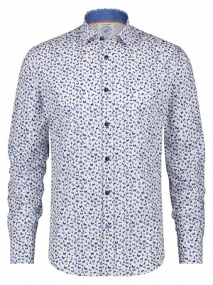 SHIRT SMALL BUTTERFLY BLUE