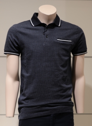 POLO V-DOT NAVY
