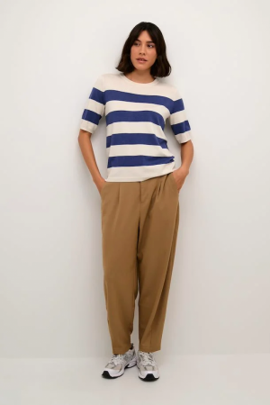 KALIZZA STRIPED KNIT  BLUE