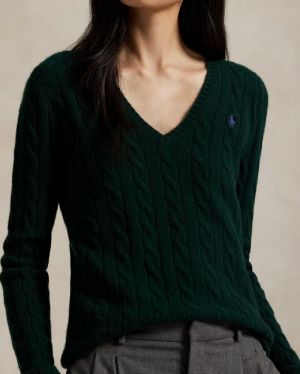 KIMBERLY LS PULLOVER COLLEGE GREEN