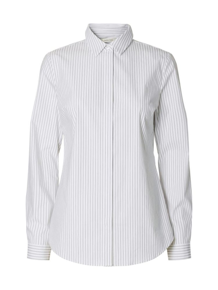 SLWROMIE LS SHIRT BRIGHT WHITE