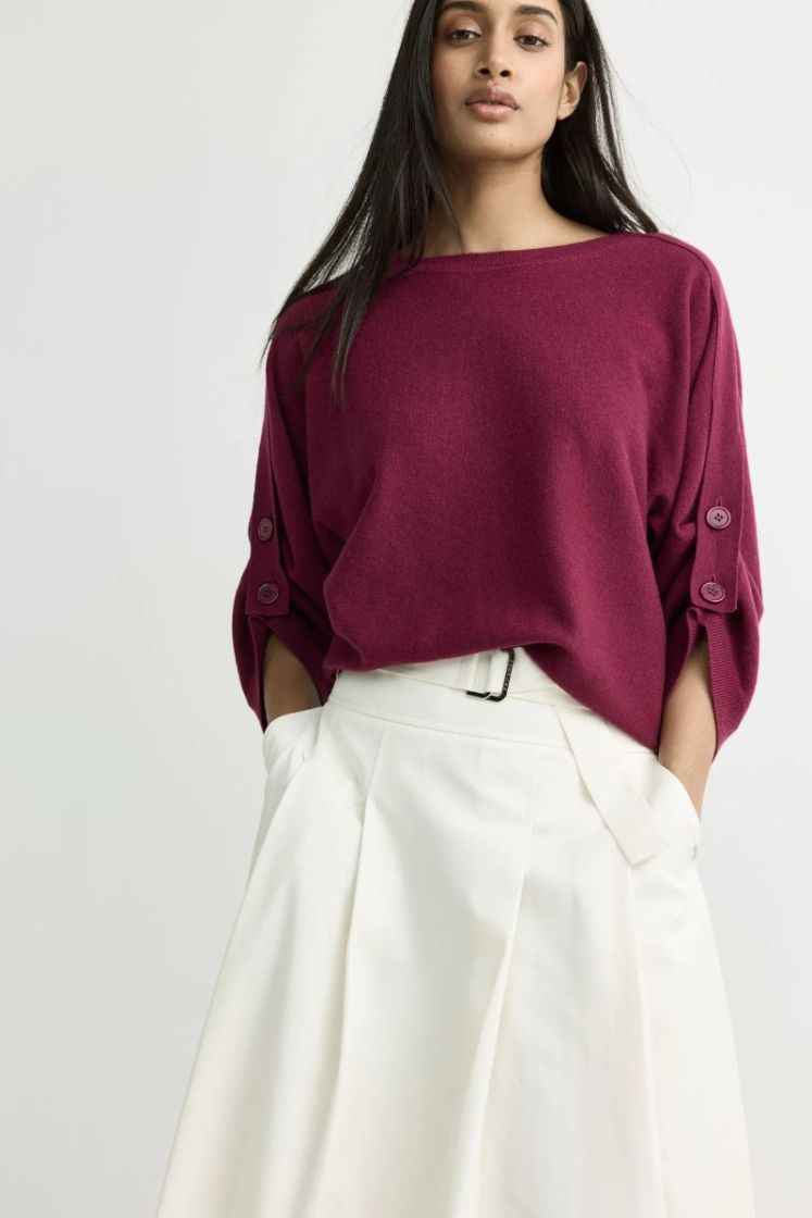 AUGUSTINA DARK PLUM