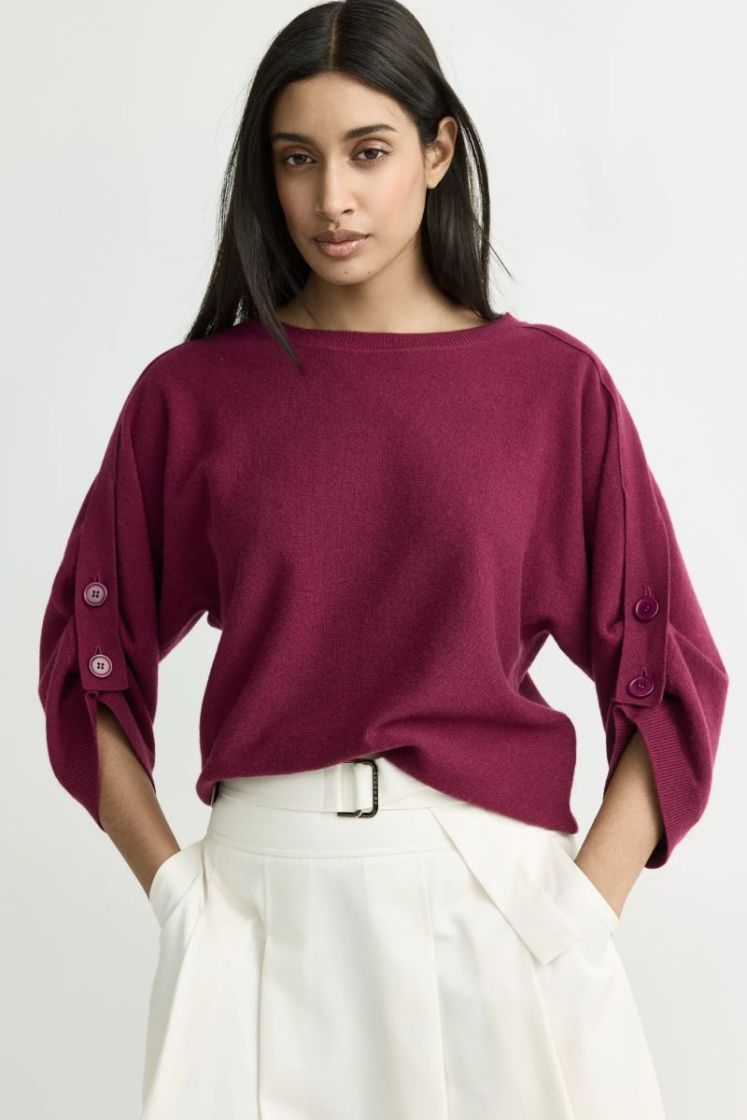 AUGUSTINA DARK PLUM